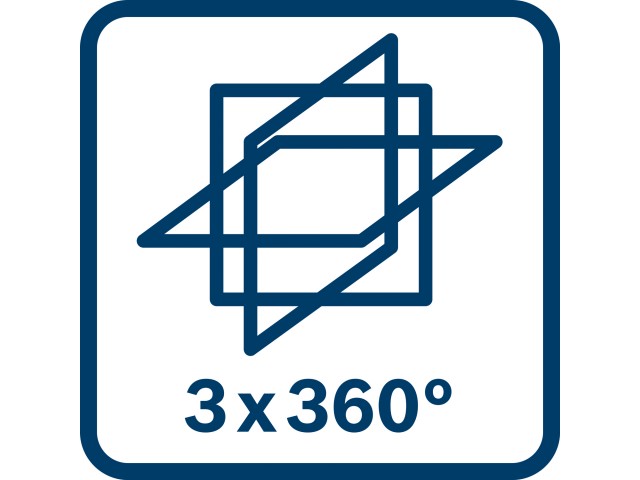 Linijski laser Bosch GLL 3-80 C, 0601063R00